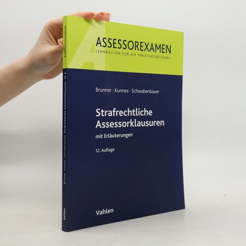 Strafrechtliche Assessorklausuren