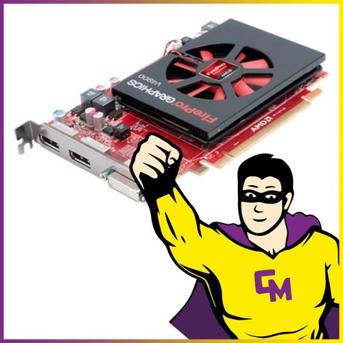 Carte Graphique AMD FirePro V4900 1Go PCI-Express DVI DisplayPort High Profil