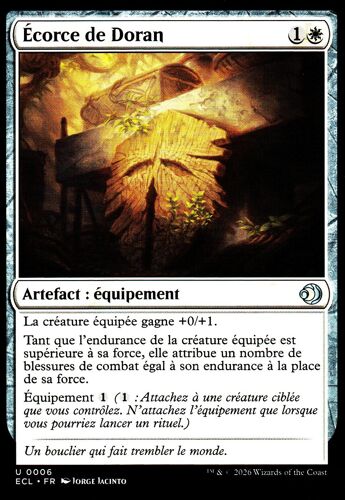 Écorce De Doran - Magic - Lorwyn Éclipsé Vf - U - 6