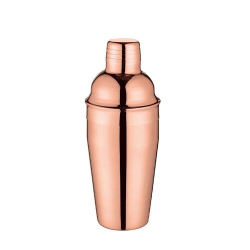 Cilio Shaker À Cocktail 0.5l Acier Inoxydable Finition Cuivre
