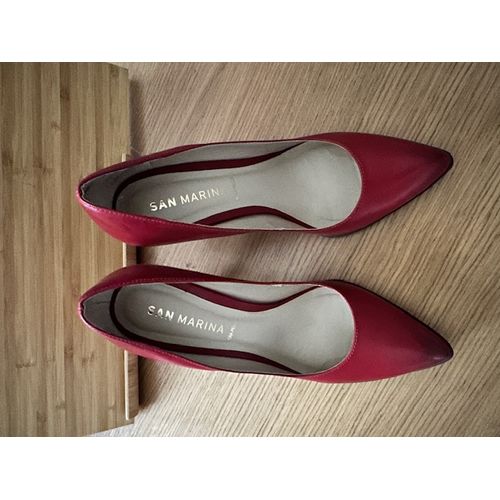 Escarpins Rouge T40 - San Marina