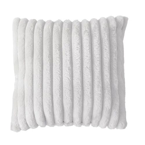 Coussin A Poil 40 X 40 Cm Cottele Blanc