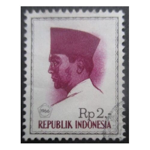 Indonesie N°468 Président Sukarno Oblitéré