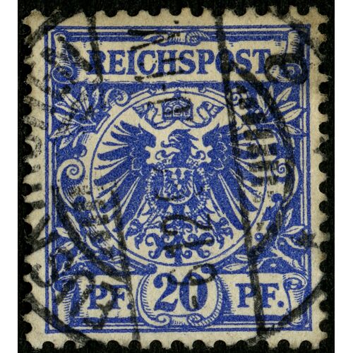 Timbre Oblitéré Reichspost , 20 Pf