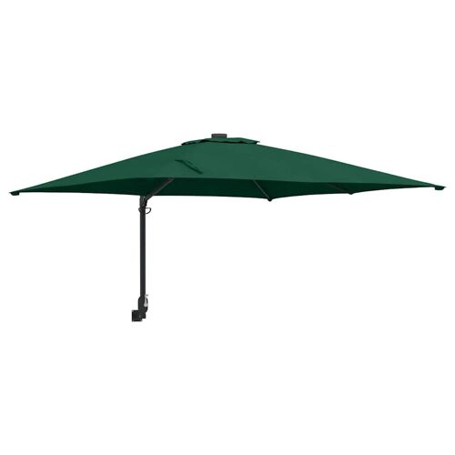 Parasol De Jardin Inclinable Moderne 248,5 X 247,5 X 160 Cm Durable Pratique En Polyester Vert Helloshop26 02_0058635