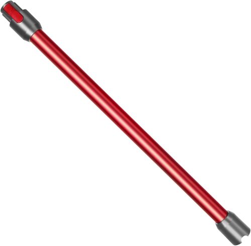 Tube Extension pour Dyson V10 V11 V15 V8 V7 Aspirateur, Tube Rallonge Accessoire Dégagement Rapide Baguette Extensible, 72cm - Rouge