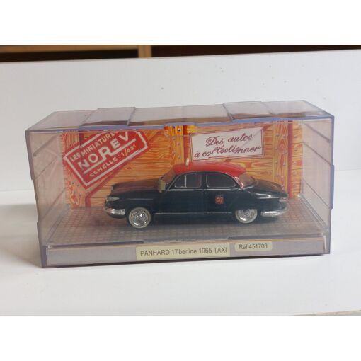 Miniature Panhard Dyna Z 1/43e - Plastique BS - Jaune Paille - Fabrication Française (1960)