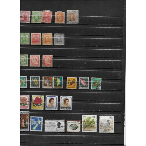 Nouvelle Zélande 29 Timbres Oblitérés 1909