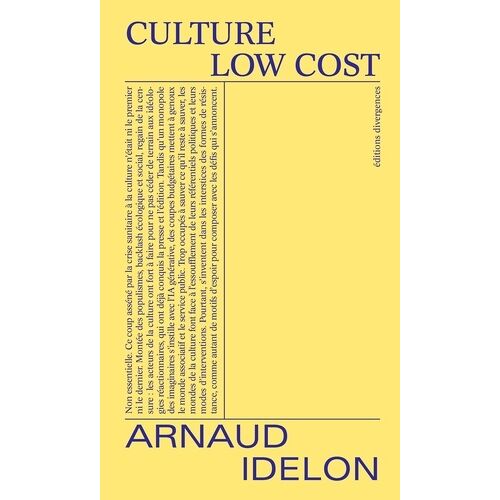 Culture Low Cost