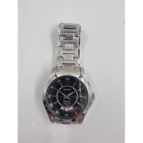 Montre Seiko Premier Perpetual Calendar Pour Homme