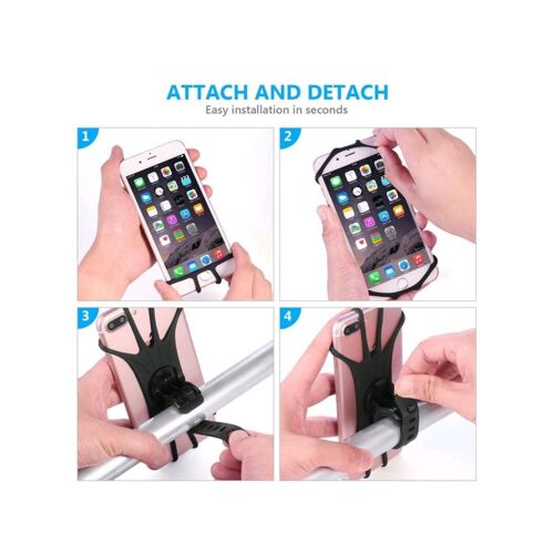 Support Téléphone Moto Quad Vélo Trottinette Poussette