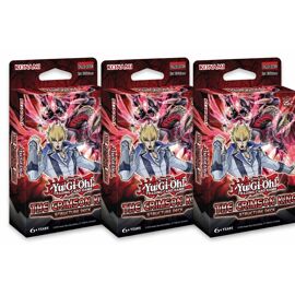 3x Yugioh The Crimson King Structure Deck : 1st Edition : New And Sealed - En