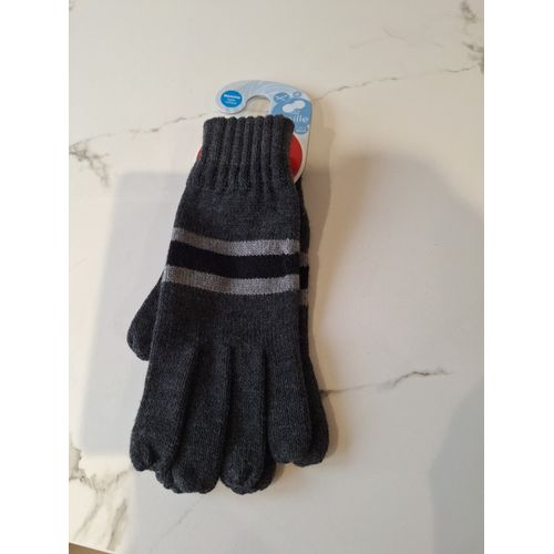 Gants Homme Maille Isotoner Taille Unique
