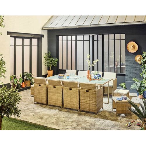 Best Mobilier 2251bei Ensemble De Meubles De Jardin Beige