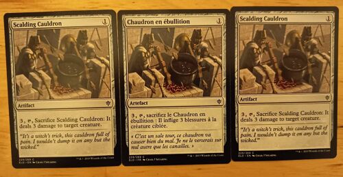 Scalding Cauldron // Chaudron En Ébullition (Le Trône D'Eldraine)