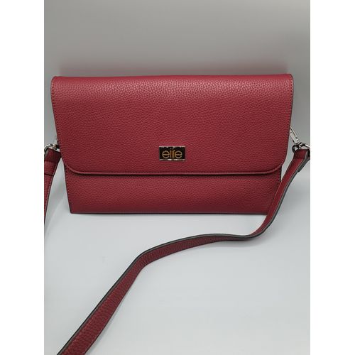 SAC A MAIN ROUGE FEMME ELITE DE 26 CM