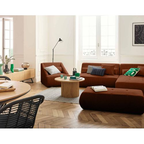 Best Mobilier 1712TER canapé Orange