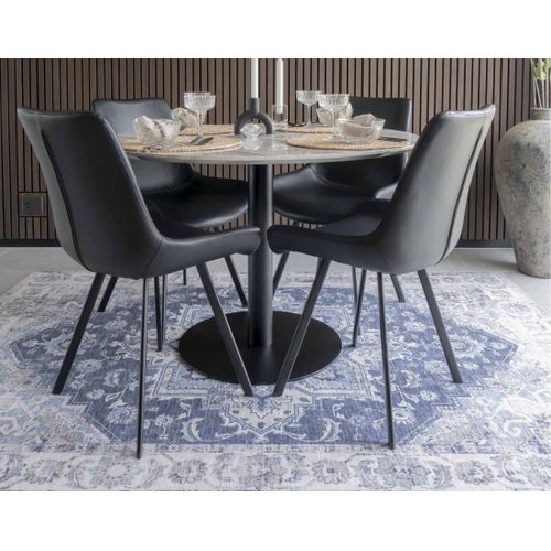 Best Mobilier 1535b Plaid Bleu
