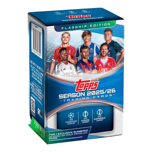 2025/26 Topps Uefa Club Competitions Flagship Value Box (Blaster)