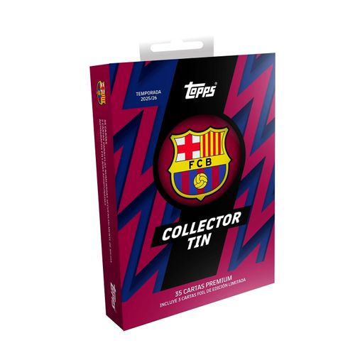 2025/26 Topps Fc Barcelona Collector Tin