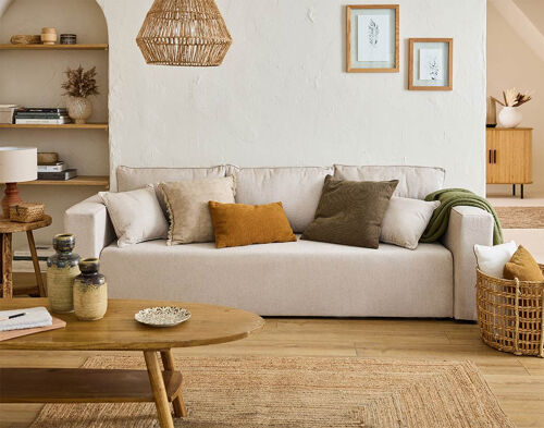 Best Mobilier 2143BEI canapé Beige