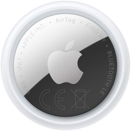 Apple AirTag Personnel Recherche Argent et Blanc