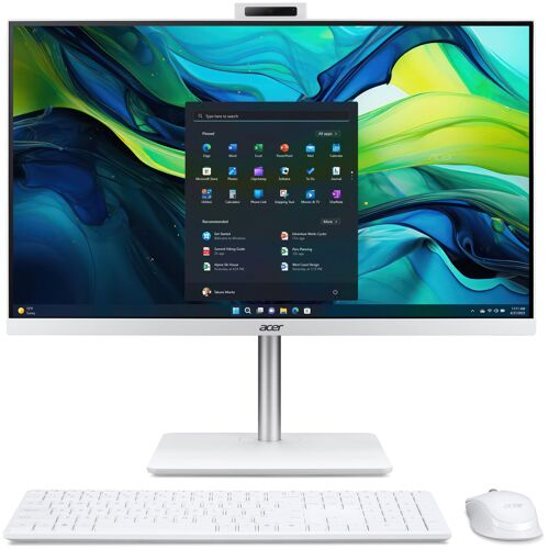 Acer Aspire C 27 C27-1E13U7UNH - 27" Core i7 I7-1355U 1.7 GHz 16 Go RAM 1.024 To Blanc