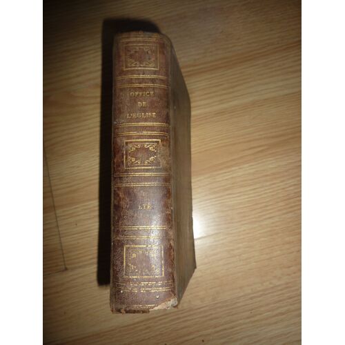 Office De L'Église Noté En Plain-Chant, Partie D'Été - Édition Fleury Fils Ainé 1847
