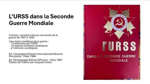 L'Urss Dans La Seconde Guerre Mondiale (5 Volumes)