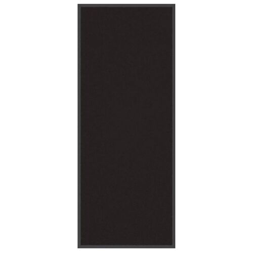 Paillasson Rectangulaire Antidérapant Absorbant Noir 60 X 150 Cm En Polypropylène Noir Helloshop26 02_0058149
