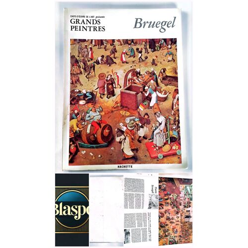 Bruegel – Chefs-D’?uvre De L’Art – Grands Peintres – Livre D’Art Illustré – 12 Pages – Hachette
