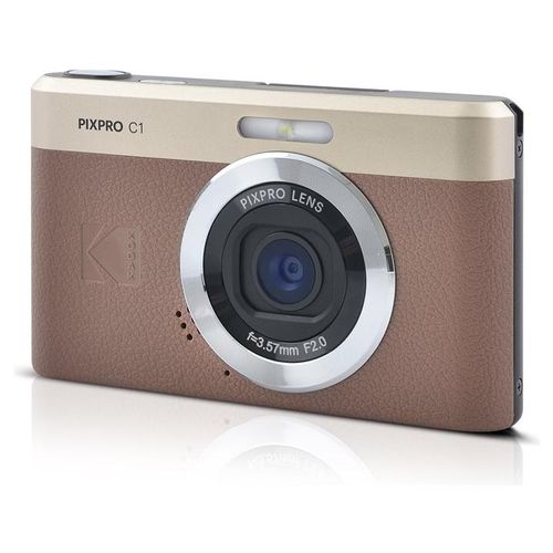 Appareil photo Compact compact - 13.0 MP - 1080p / 60 pi/s - brun