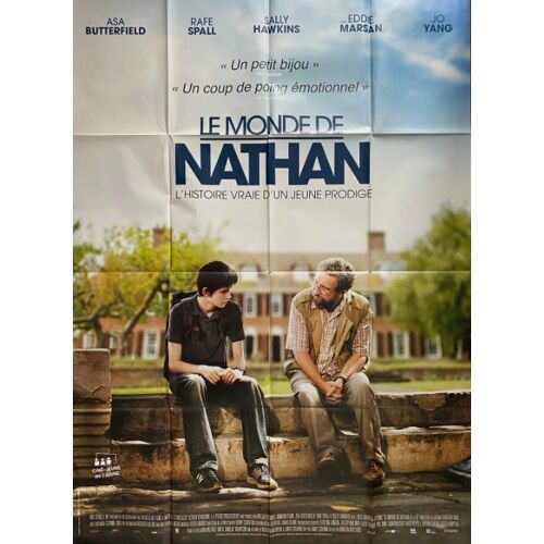 Le Monde De Nathan / X+Y - Affiche Originale De Cinéma - Format 120x160 Cm - Un Film De Morgan Matthews Avec Asa Butterfield, Rafe Spall, Sally Hawkins, Eddie Marsan - Année 2015