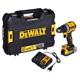Perceuse DeWalt DCD800E1T-QW; 18 V; 1x1 7 Ah accu.