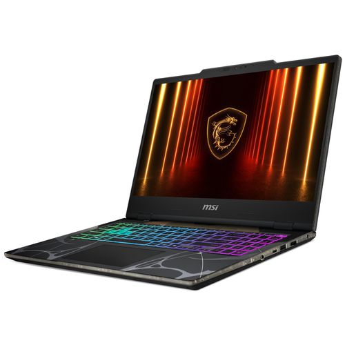 MSI Cyborg 15 B2RWEKG-846XFR Intel Core 9 270H Ordinateur portable 15.6" Full HD 16 Go DDR5-SDRAM 512 Go SSD NVIDIA GeForce RTX 5050 Wi-Fi 6E (802.11ax) FreeDOS Noir