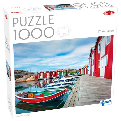 Tactic Puzzle 1000 pcs Fishing huts