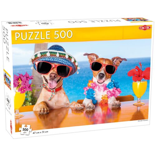 Tactic Puzzle 500 pcs Holidays Hounds