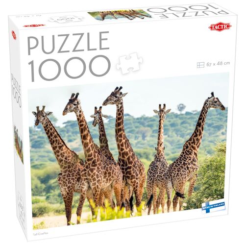 Tactic Puzzle 1000 pcs Tall Giraffes