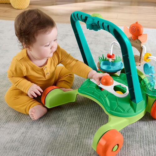 Fisher-Price Fisher-Price-Trotteur Tortue Moves With You-Jouet D'activité À Pousser