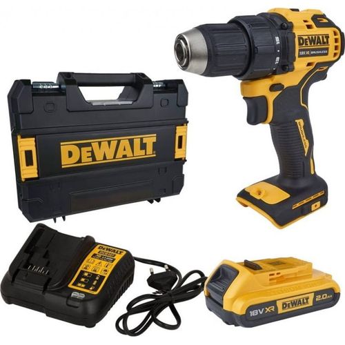 Perceuse-visseuse sans fil DeWalt DCD708D1T-QW; 18 V; 1x2 0 Ah accu.
