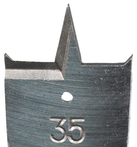 Foret de forme à plumes pour le bois Makita E-17332; 1/4''; 35x150 mm