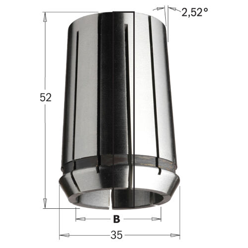 Écrou de serrage CMT 185.180.00; 18 mm