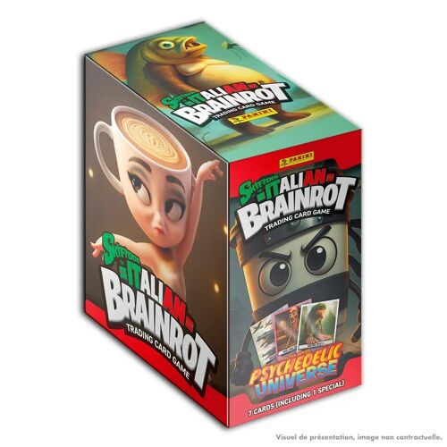 Skifidol Italian Brainrot Psychedelic Universe - Boîte De 24 Boosters