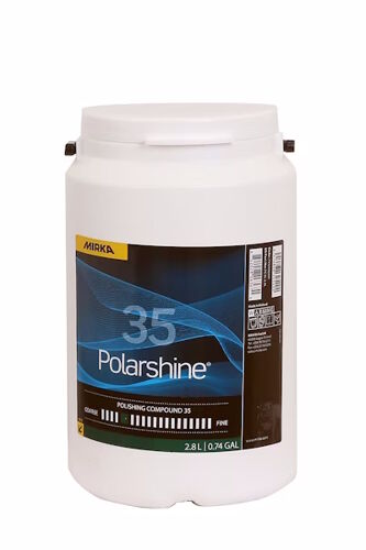 Pâte à polir Mirka Polarshine 35; 2 8 l