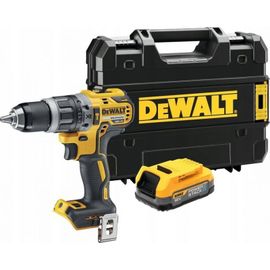 Perceuse à percussion DeWalt DCD796E1T-XJ; 18 V; 1x1 7 Ah accu.