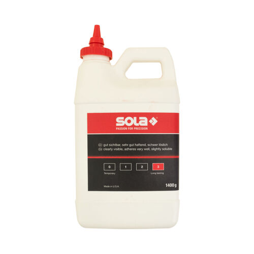 Recharge de craie de marquage pour ligne de craie / ruban à mesurer Sola CPR 1400; 1 4 kg