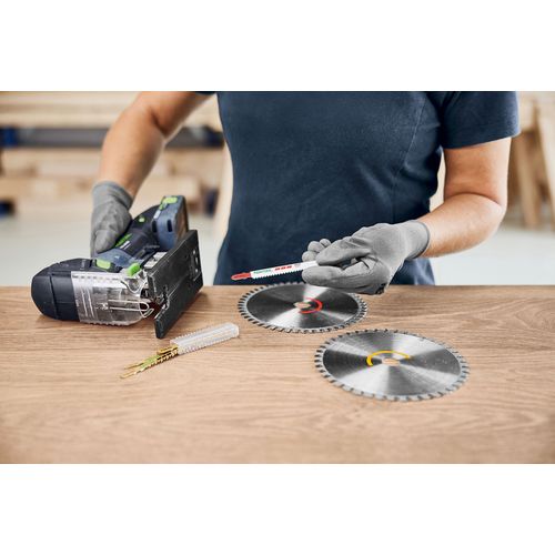 Disques de coupe Festool KSB-SORT/2 W/L; 168x1 8x20 mm; Z42/Z52; 10/-5°; 2 pcs. + lames pour scie sauteuse