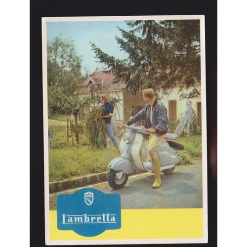 Carte Postale "95 - Réclame : Lambretta"