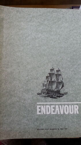 Endeavour, Compte-Rendu Des Progrès Scientifiques Volume Xxvi N°98 De 1967