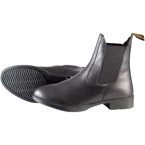 Bottines Jodhpur Pfiff 100374 À Aspect Cuir, Bottines En Similicuir, Pour Enfants, Femmes Et Hommes, Noires, Pointure : 34